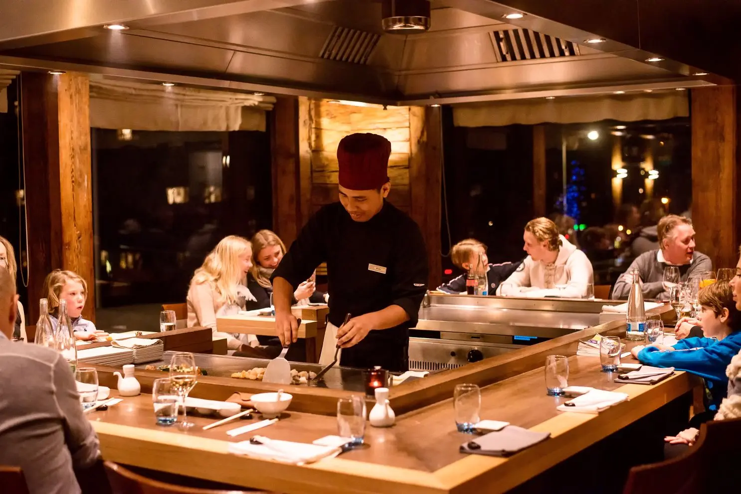 Japanese dining experience at Fuji of Zermatt